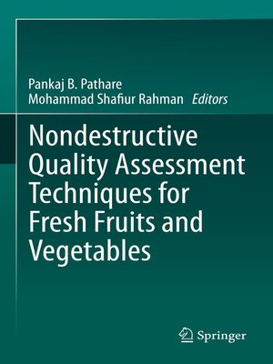 cover image of Nondestructive Quality Assessment Techniques for Fresh Fruits and Vegetables